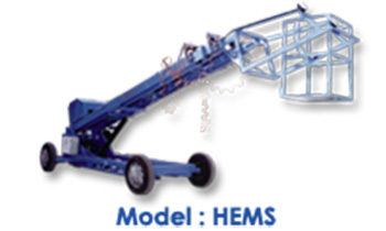 بالابر هیدرولیکی تلسکوپی برج پیما ( تک ظرفیتی ) مدل HEMS